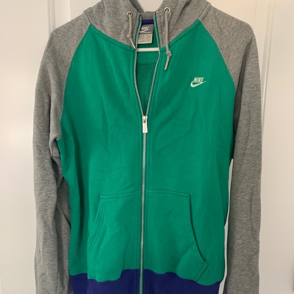 Nike multi-colored Zip-up Hoodie